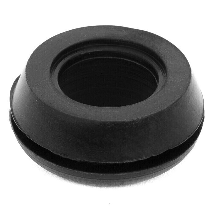 Grow1 Tubing Grommet Round Black Rubber