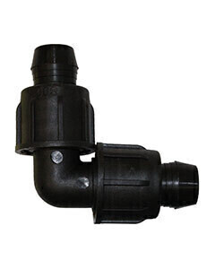 Irritec Perma-Loc Tubing Leak Proof Connector Fitting Twist Lock Elbow 90 degree 3/4 inch