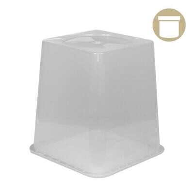 Active Aqua Square Dome Transparent Ultra-Thick with Vent 7x7x10 inch