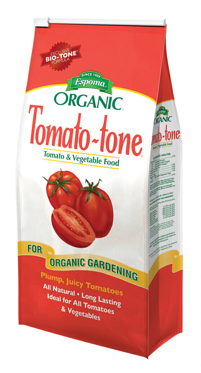 Espoma Organic Tomato-Tone 3-4-6 8 pound 3.6 kilogram 1/ each