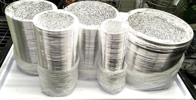 Biochem Grow Flexible Double Layer Ducting Silver/ Silver