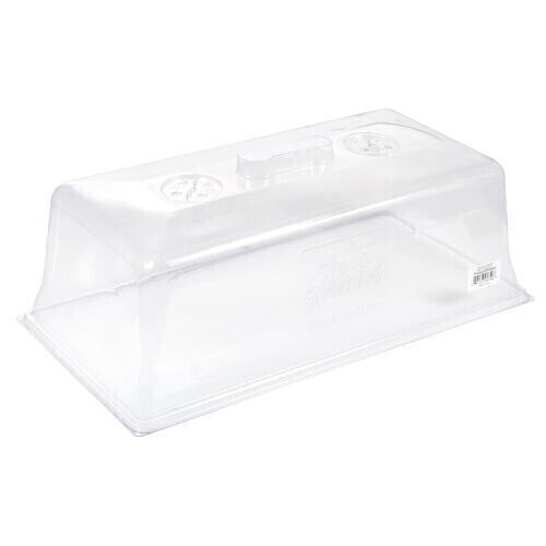 Super Sprouter 1020 Propagation Plug Tray Dome Vented Standard Clear 10x20x7 inch 1/ each