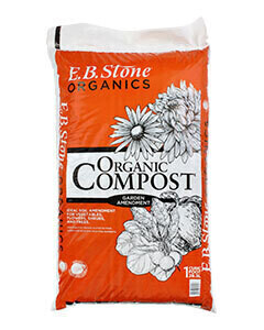 E.B. Stone Organic Compost Garden Amendment 1 cubic foot 28.3 liter 1/ each