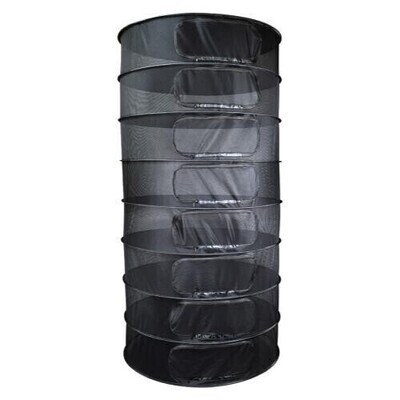 Growers Edge Collapsible Dry Rack 6 Layer with Clips 3 foot