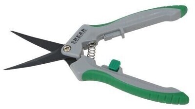 Shear Perfection Platinum Nonstick Trimming Shears Curved Green 2 inch 1/ each