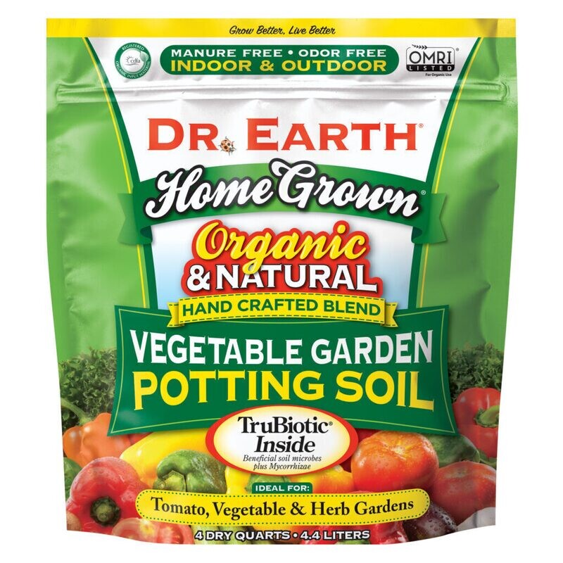 Dr. Earth Home Grown Soil Amendment Vegetable Planting Mix 1.5 cubic foot 42.5 liter 1/ each