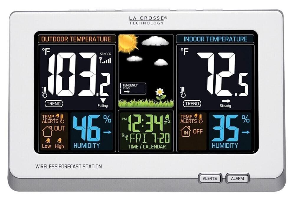 La Crosse Hygrometer Wireless Weather Forecast Station