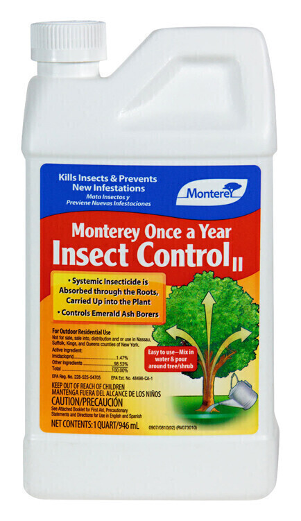 Bonide Systemic Insecticide Insect Control II Concentrate 1 pint 500 milliliter 1/ each