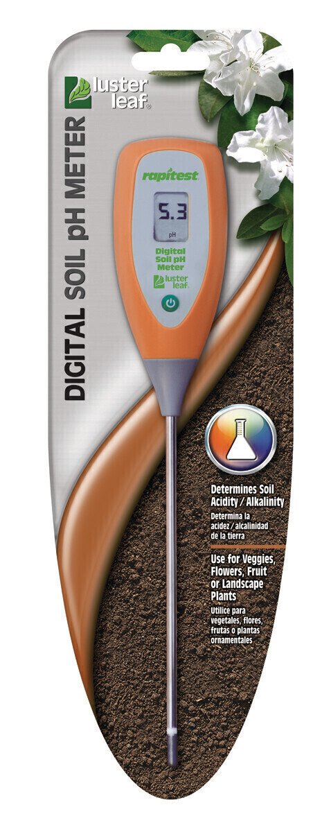 Luster Leaf Rapitest Digital Soil pH Meter Easy to Read