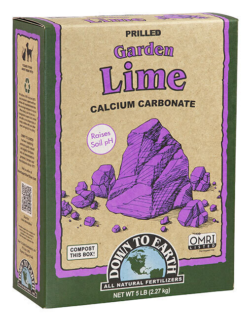 Down to Earth Dry Garden Lime 5 pound 2.3 kilogram 1/ each