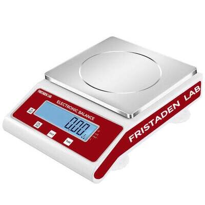 Fristaden Labs USA-Made Precision Digital Analytic Scale with Calibration Weight and Weigh Pan