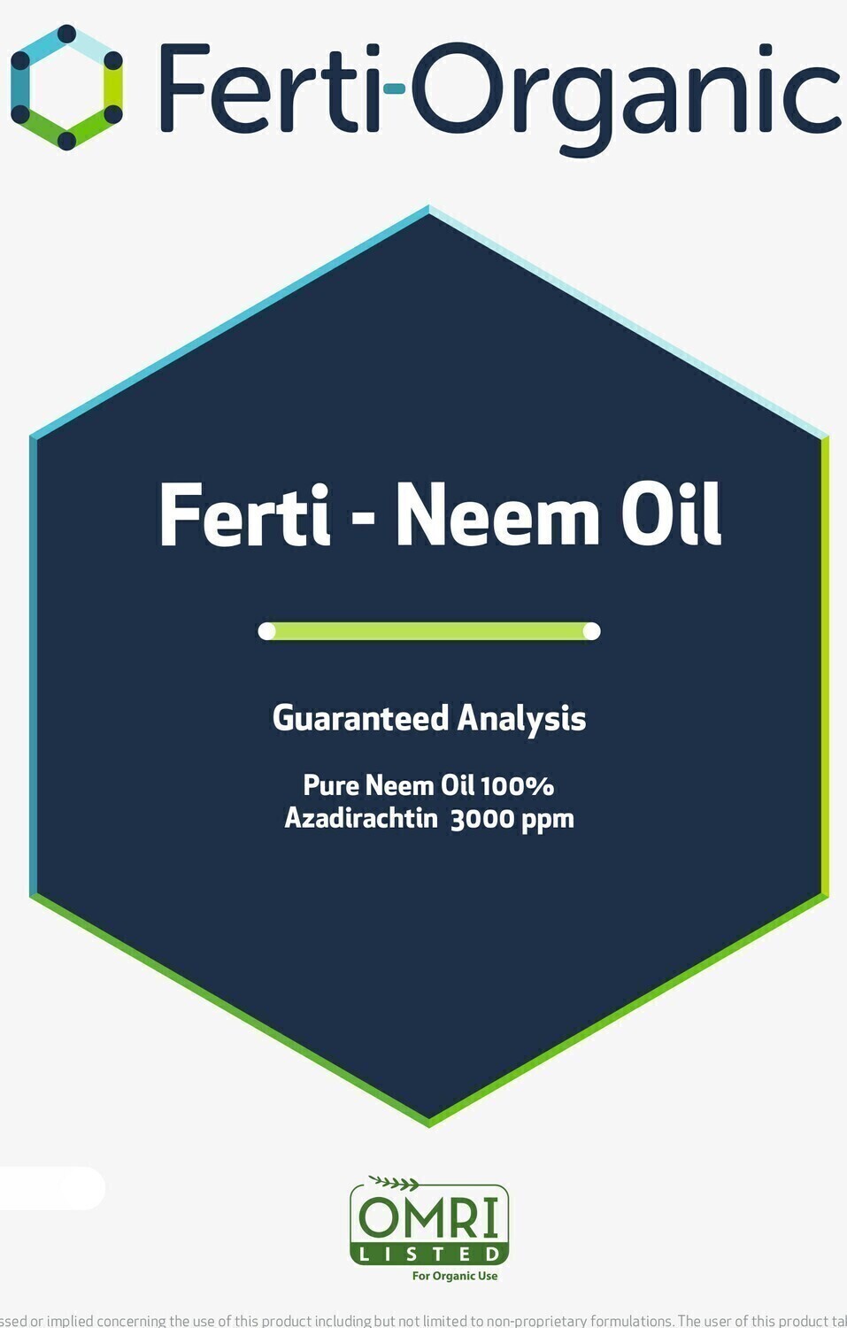 Ferti-Organic Neem Oil Premium Pest Control and Leaf Shine