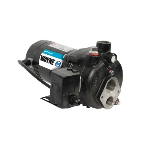 Wayne Jet Pump Cast Iron Convertible Deep Well with 8 foot Power Cord