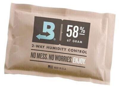 Boveda Humidity Control 2 Way Humidiccant/ Desiccant Overwrapped Individually Boveda Humidity Control 2 Way Humidiccant/ Desiccant Overwrapped Individually