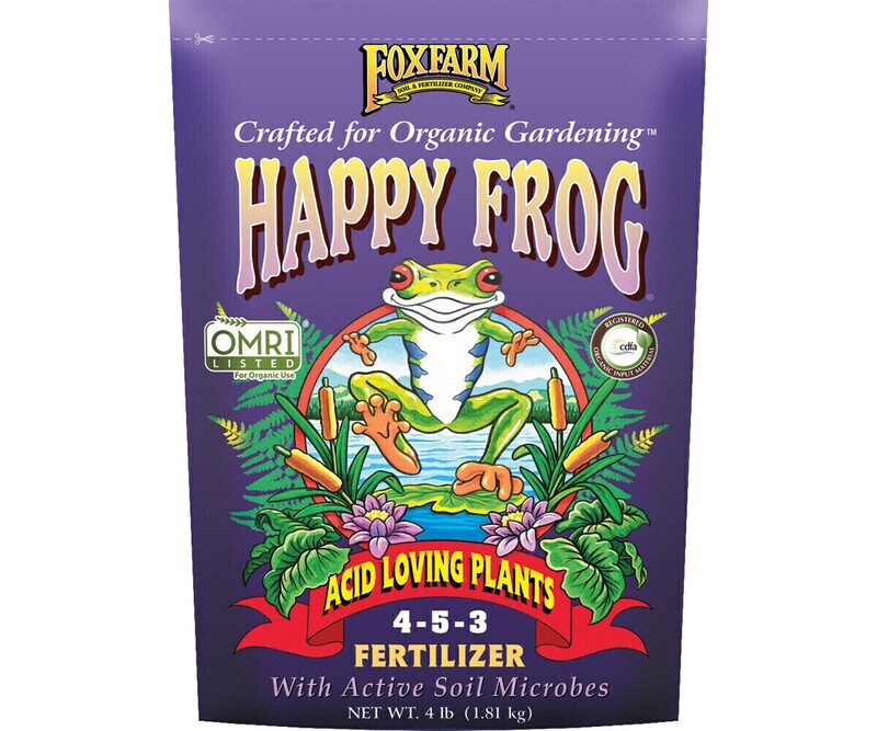 FoxFarm Acid Loving Plants Amendment 4-5-3 4 pound 1.8 kilogram 1/ each