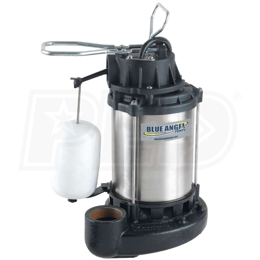 Blue Angel Sump Pump with 8 foot cord