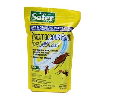 Safer Diatomaceous Earth Organic 4 pound 1.8 kilogram