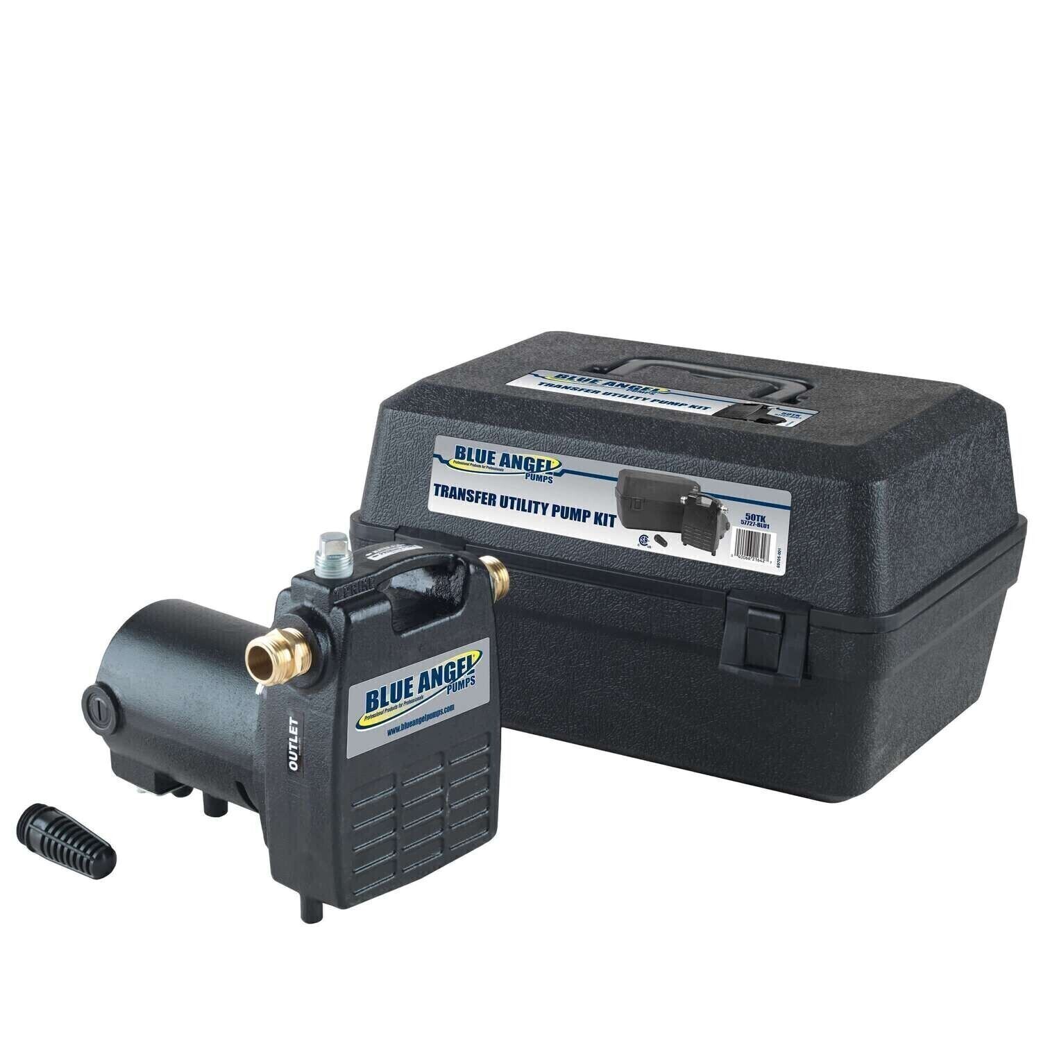 Blue Angel Multi-Use Pump with 8 foot cord Cast Iron 1/2 HP 55 GPM