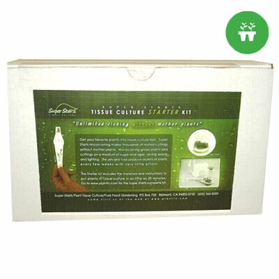 Super Starts Microclone Tissue Culture Starter Kit Microcloning with Prepared Tubes, Tools, Instructions