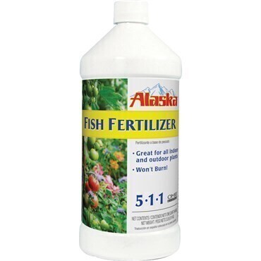 Alaska Fertilizer Fish Emulsion Liquid Concentrate 5-1-1