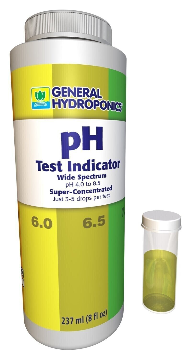 General Hydroponics pH Indicator Solution Test Kit