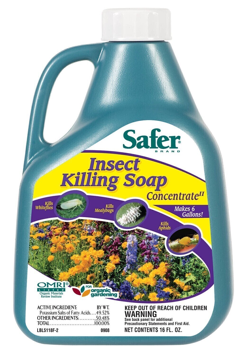 Safer Insect Killing Soap Concentrate 1 pint 500 milliliter 1/ each