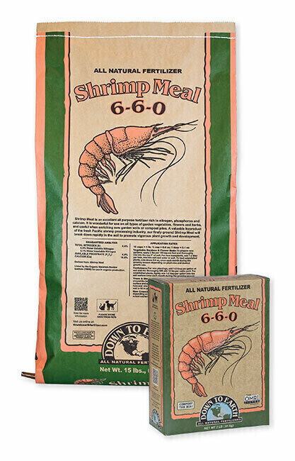 Down to Earth Dry Shrimp Meal 6-6-0