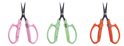 Saboten Nonstick Trimming Shears Straight Blade with Fluorine Coated Stainless Steel