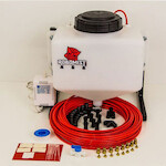 Robomist Auto Sprayer Oil &amp; Chemical Mister Hands Free Fogger for Insecticides, Fungicides, Nutrients, etc. with 8 nozzles