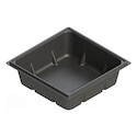 Grow1 Square Reservoir Black ABS Plastic 30 gallon 31x31x12.5 inch