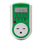 Grow1 Timer Digital Single Outlet 1 minute minimum up to 8 cycles/ day 240 volt