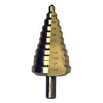 Grow1 Unibit Step Drill Bit Conical 1/4 to 1-3/8 inch