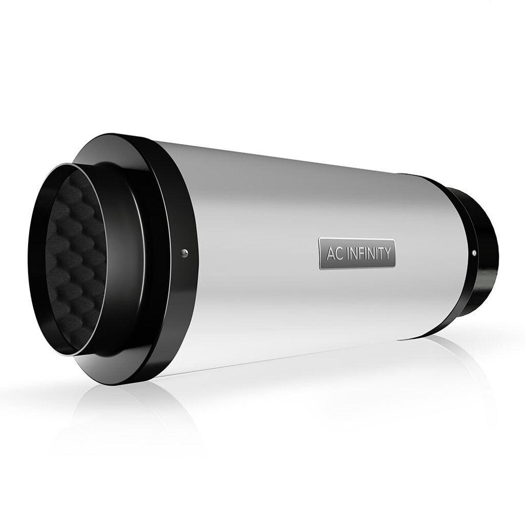 AC Infinity Duct Fan Silencer, size: 4 inch