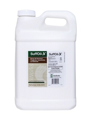 SuffOil-X Insecticide/ Miticide/ Fungicide 2.5 gallon 10 liter 1/ each