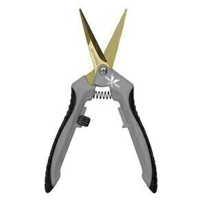 Piranha Pruner Trimming Shears Nonstick Gray, size: 2 inch blade Curved