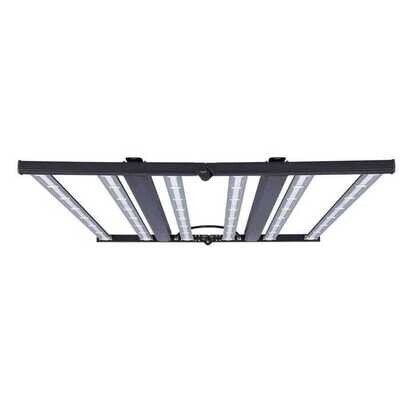 Growers Choice LED Light System Complete Fixture LED 0-10V Dimming Foldable ROI-E680S 680 watt 120, 240 volt 2.6 µmol/ joule 1770 µmol/ second 42.4x42x2.4 inch