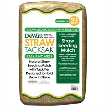 DeWitt TackSak Straw Mulch Seeding 500 square foot 28 pound 13 kilogram