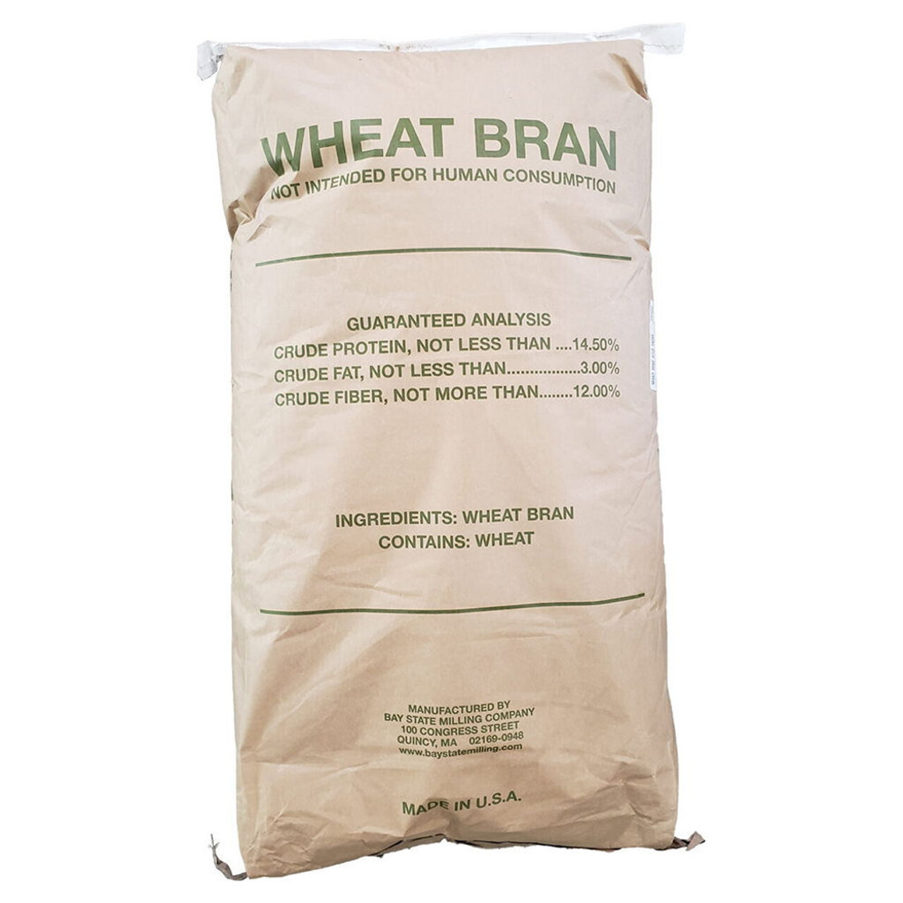 Bay State Milling Company Red Wheat Bran 40 pound 18 kilogram 1/ each