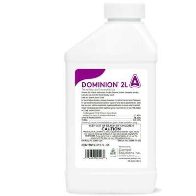 Dominion 2L Pest Control Whitefly, Aphid, Thrip, Gnat 21.40% Imidacloprid 1.5 pint 800 milliliter 1/ each