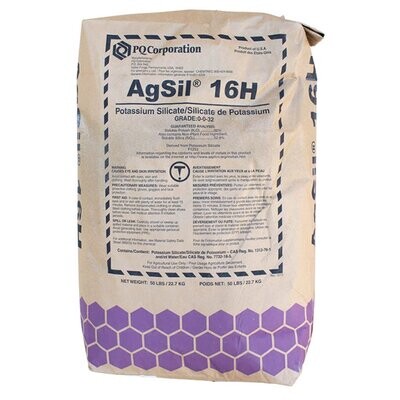 Certis Agsil 16H Potassium Silicate 50 pound 23 kilogram 1/ each