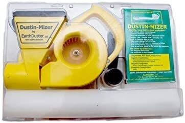 EarthWorks Dustin-Mizer Applicator Dry Pest Control with Included Deflector 1 pound 455 gram 1/ each