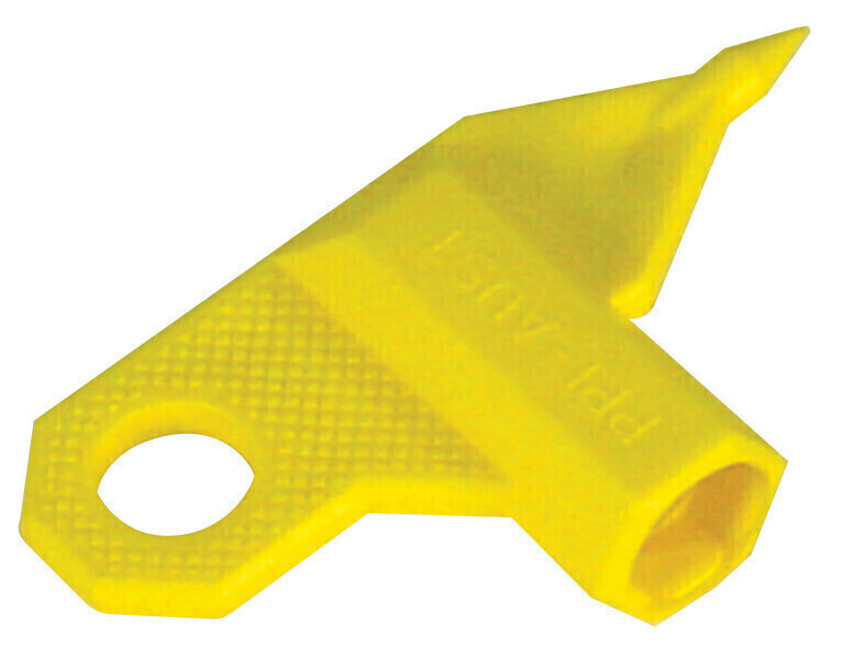 Hose Tubing Hole Punch Canary Yellow 1/8-1/4 inch