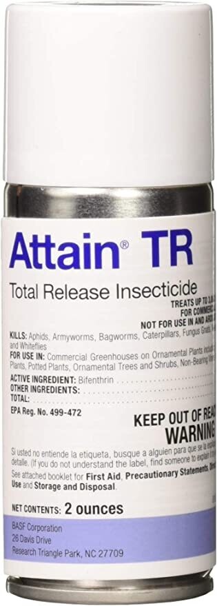 BASF Attain Insecticide Total Release TR Aerosol Fogger Can 2 fluid ounce 60 milliliter 1/ each