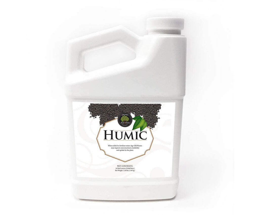 Age Old Nutrients Humic Acid C₉H₉NO₆ 1 quart 1 liter 1/ each