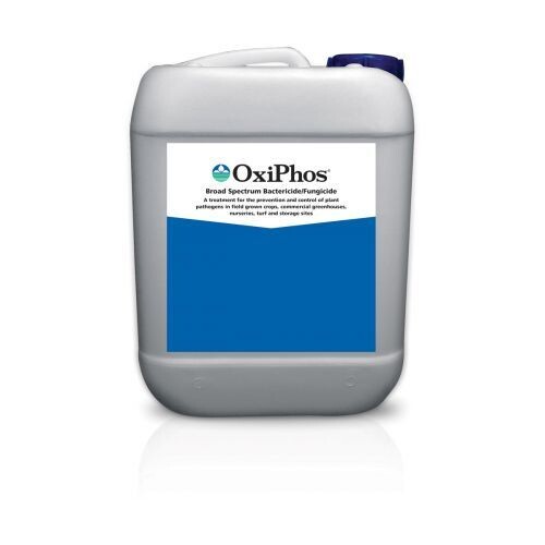 BioSafe Systems Oxyphos Bactericide/ Fungicide Hydrogen Peroxide/ Phosphorus Acid 2.5 gallon 10 liter 1/ each