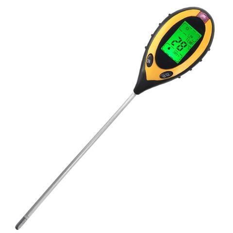AgraTronix 4-in-1 Digital Tester 8 inch High Accuracy Measurements with Backlight for Outdoors, Inside, etc. 1/ each