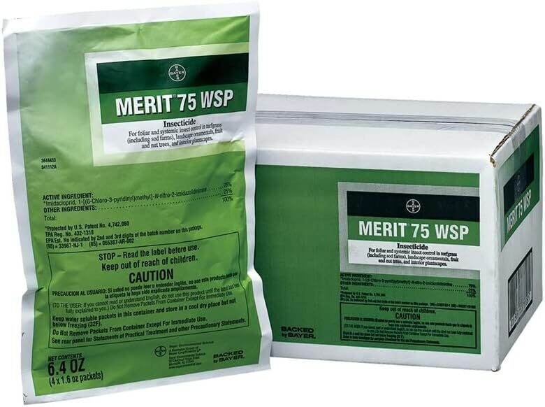 Bayer Merit 75 Insecticide Water Soluble Packet Green 1.6 ounce 1/ each