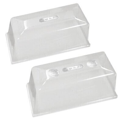 Mondi 1020 Propagation Plug Tray Dome with Vents 10x20x7 inch 1/ each