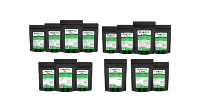 Cropsalt Kick Starter Pack Bundle Kit with Veg A, Veg B, Bloom A, Bloom B, Cake