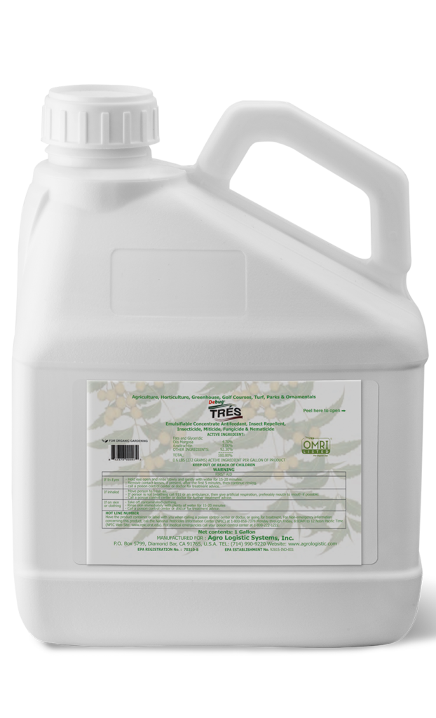 MGK Organic Debug Tres Full Spectrum Cold Pressed 3.0% Azadirachtin with Glyceridic Oil 1 gallon 4 liter 1/ each